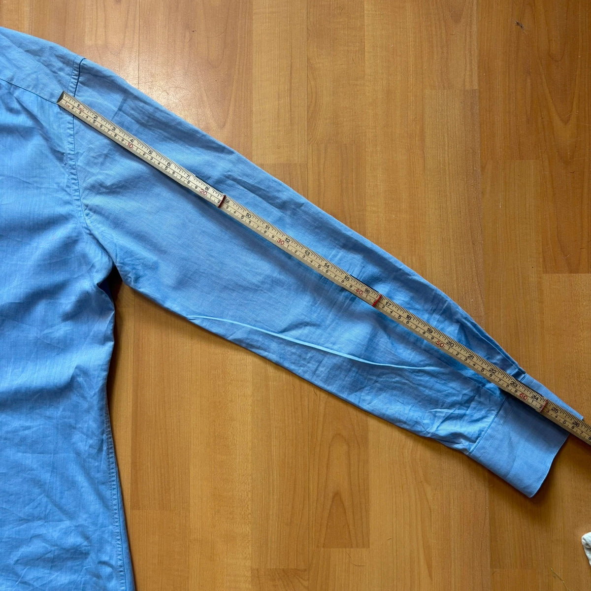 Dolce & Gabbana blue dress shirt tailored "Gold" fit with premium buttons and Italian craftsmanship.