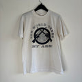 Belton vintage graphic t-shirt off-white with black and grey crossed rifles design